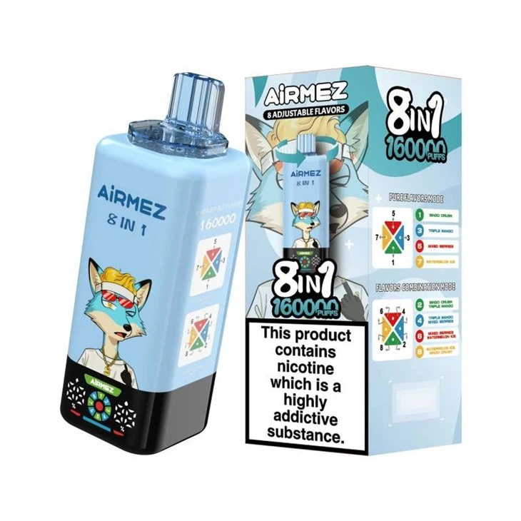 Airmez Fox 8in1 160K Puffs Vape