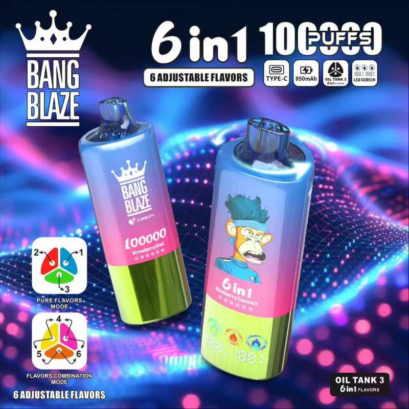 Bang Blaze 6 IN 1 100000 Puffs