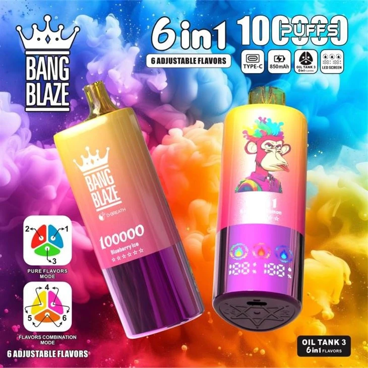 Bang Blaze 6 IN 1 100000 Puffs