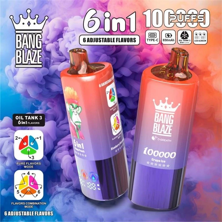 Bang Blaze 6 IN 1 100000 Puffs