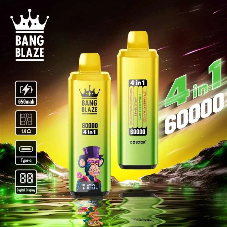 Bang Blaze 60K Puffs 4 IN 1 Flavor Vapes