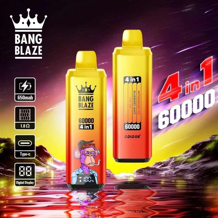 Bang Blaze 60K Puffs 4 IN 1 Flavor Vapes