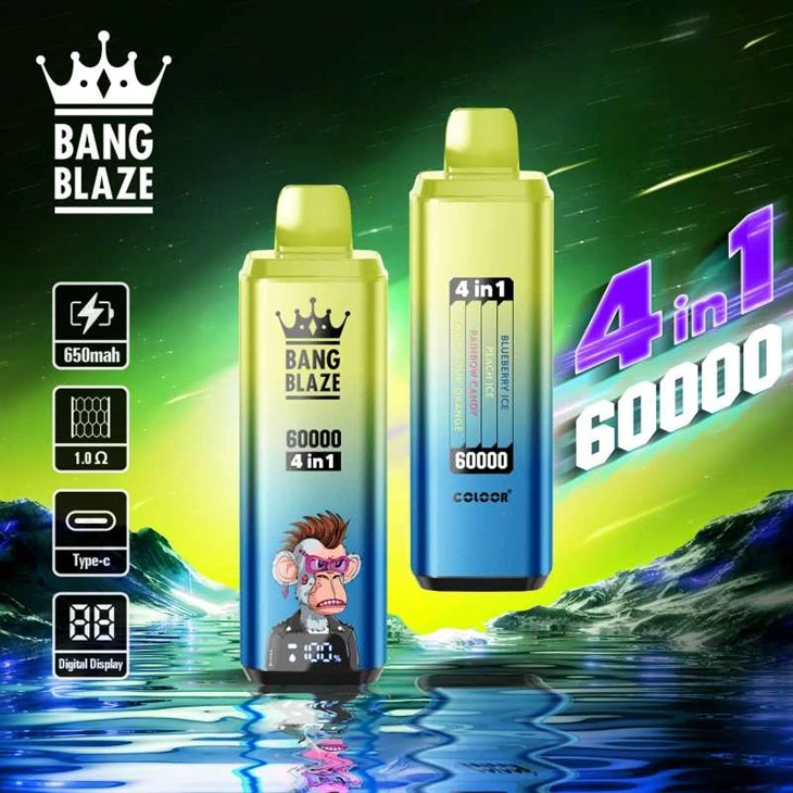 Bang Blaze 60K Puffs 4 IN 1 Flavor Vapes