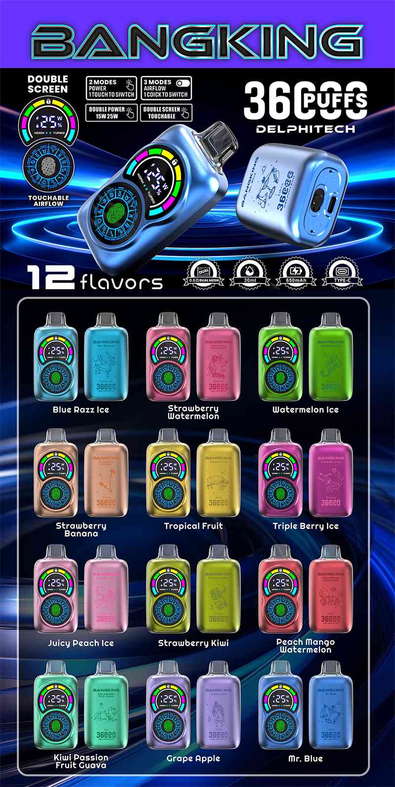 Bang King 36000