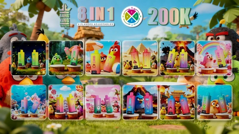 Bang King Vapen 200000 8in1