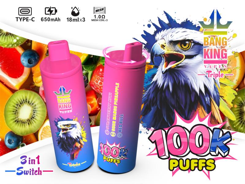 Bang King Vapen Triple 100000