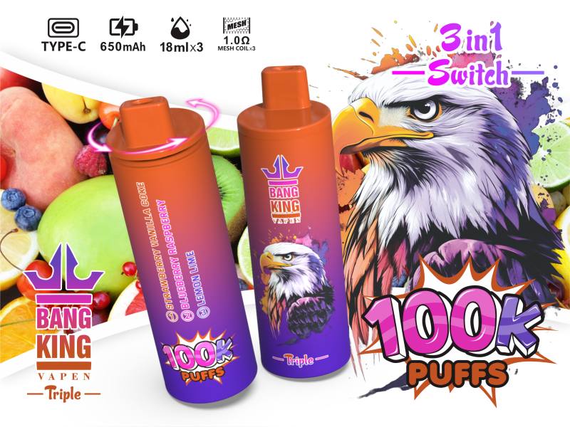 Bang King Vapen Triple 100000