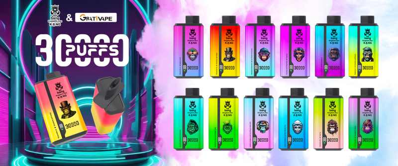 Grativape Bang Kingdoms Rex King 30000 Puffs