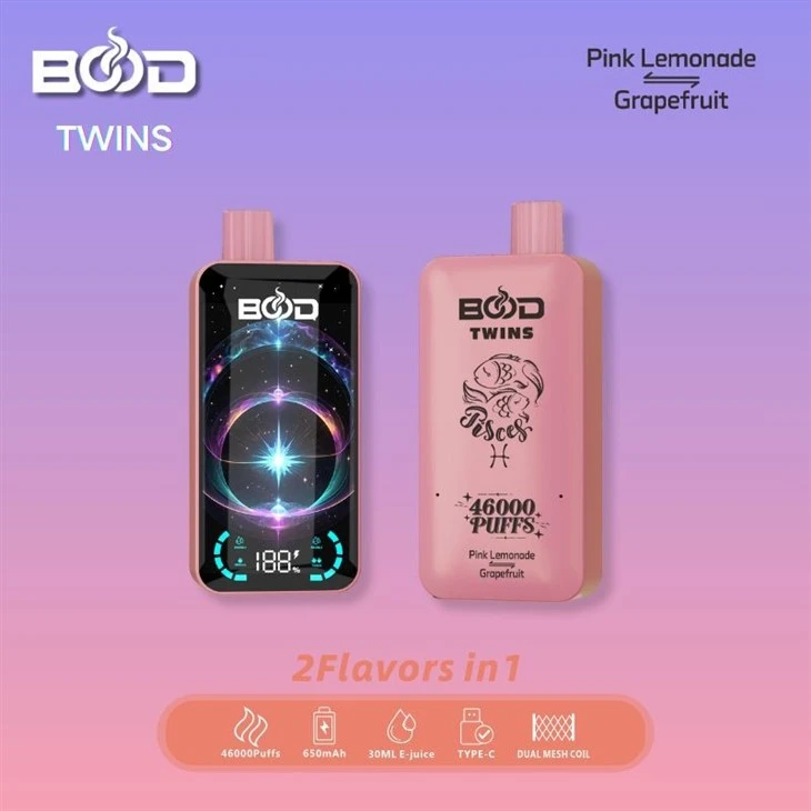 Bood Twins 46000 Puffs Dual Taste