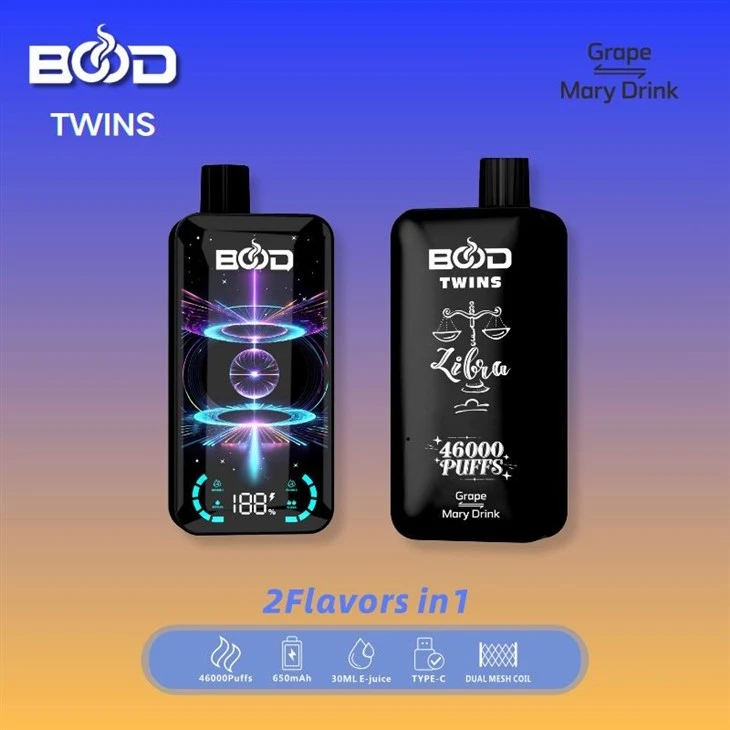 Bood Twins 46000 Puffs Dual Taste