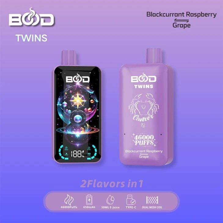 Bood Twins 46000 Puffs Dual Taste