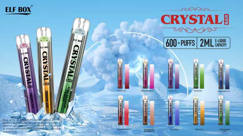 Elf Box Crystal Vape Bar