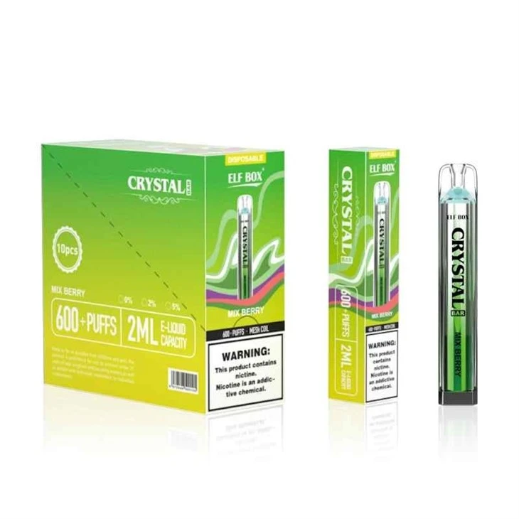 Elf Box Crystal Vape Bar