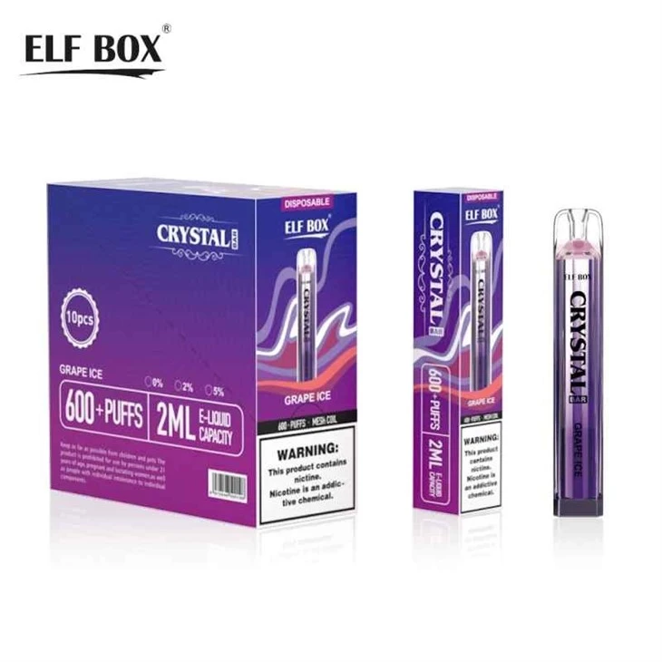 Elf Box Crystal Vape Bar