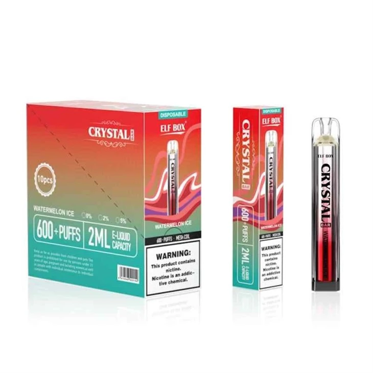 Elf Box Crystal Vape Bar