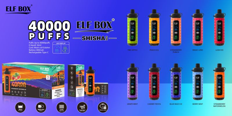 Elf Box Shisha Max 40000 Puffs