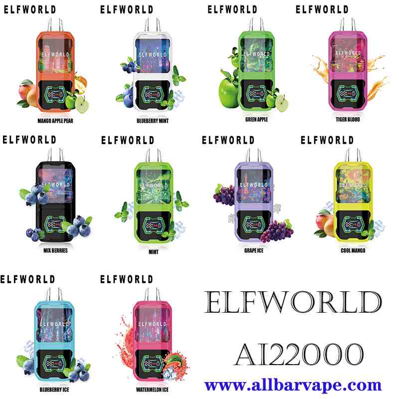 Elfworld Ai22000 Puffs Disposable Vape