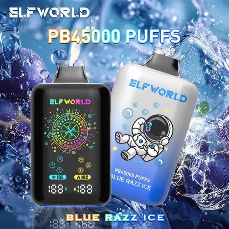 Elfworld Pb45000 Ice Nic Control Vape