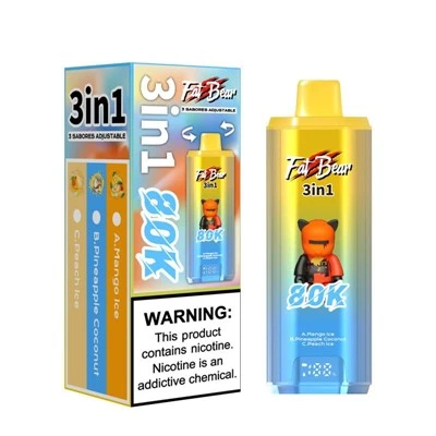 Fat Bear 3 IN 1 80K Puffs