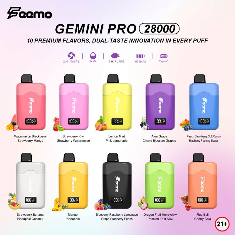 Feemo Gemini Pro 28000 Puffs