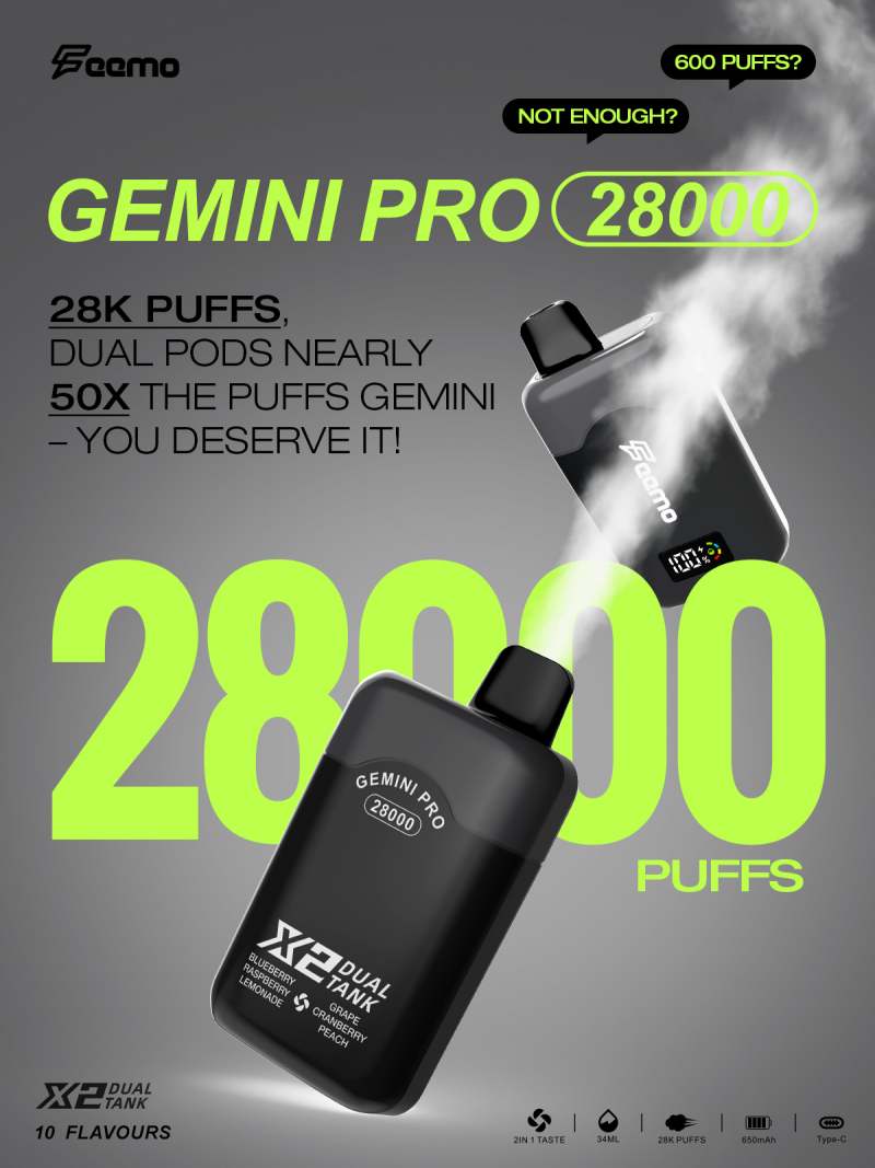 Feemo Gemini Pro 28000 Puffs