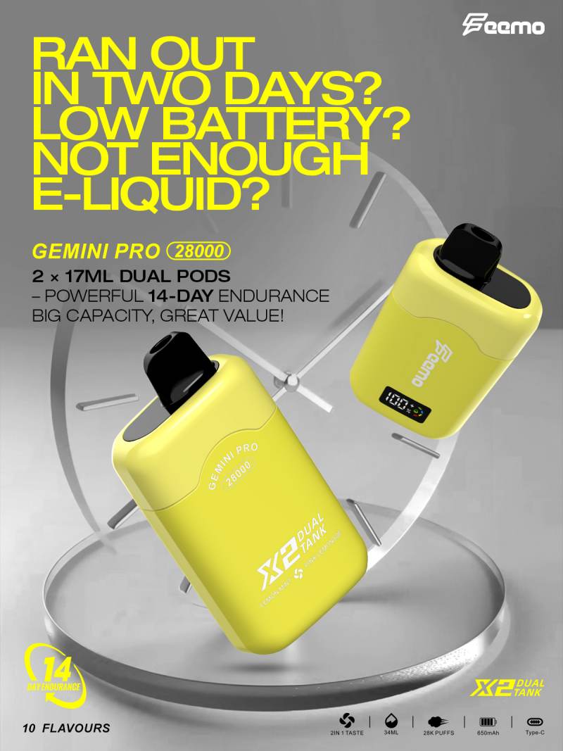 Feemo Gemini Pro 28000 Puffs