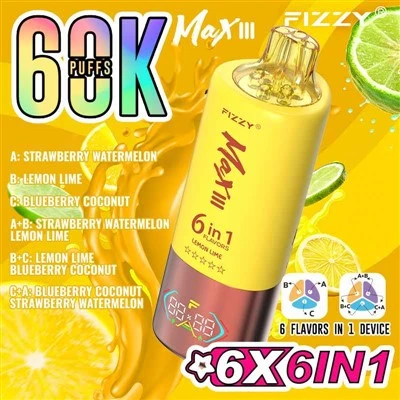 Fizzy Max Iii 60000 Triple Flavor