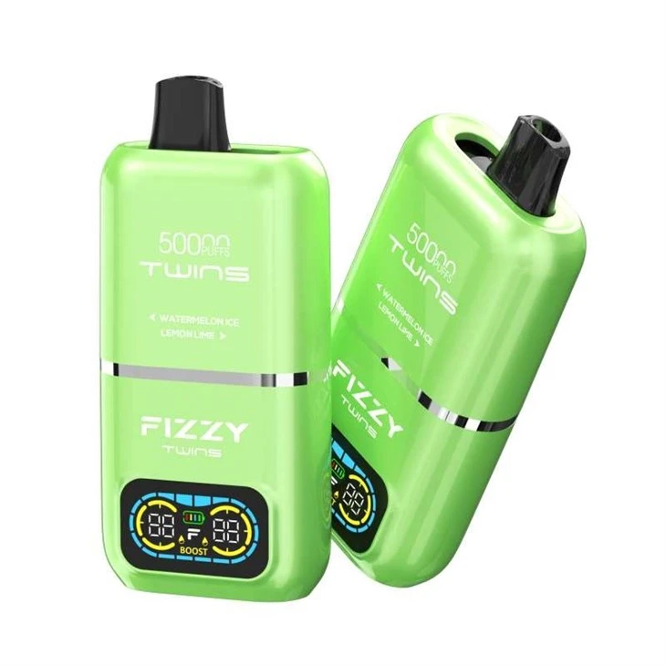 Fizzy Twins 50000 Puffs Dual Flavors