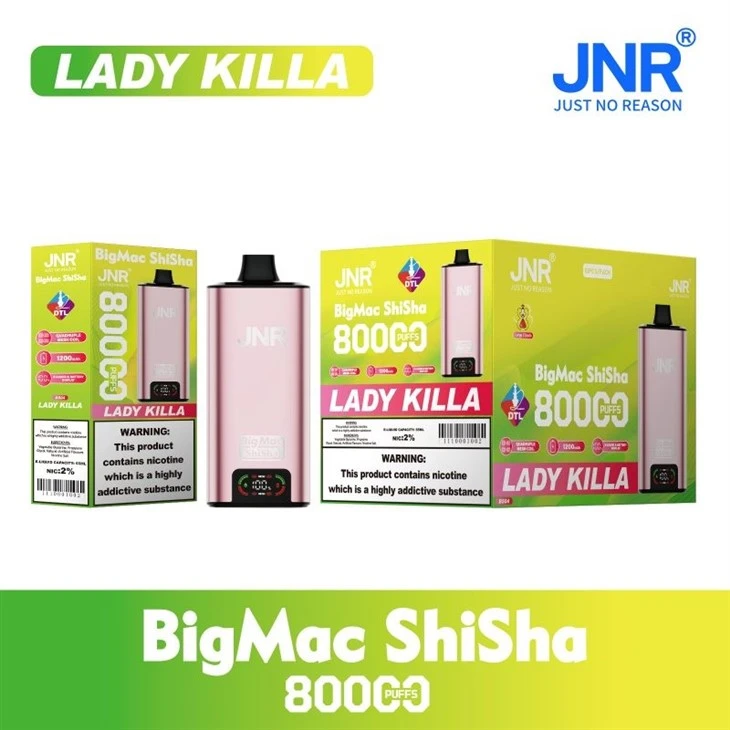 Jnr Big Mac Shisha 80K Puffs