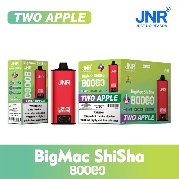 Jnr Big Mac Shisha 80K Puffs