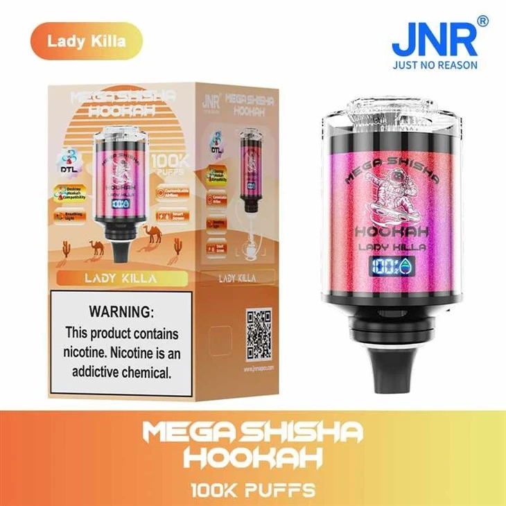Jnr Mega Shisha Hookah 100000 Dtl