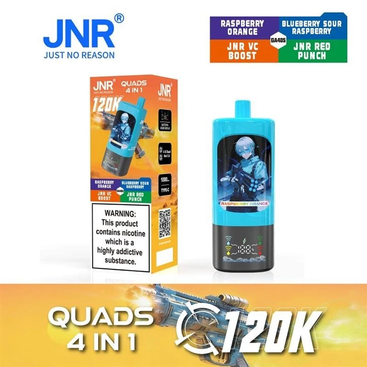 Jnr Quads 4in1 120K Puffs Vape
