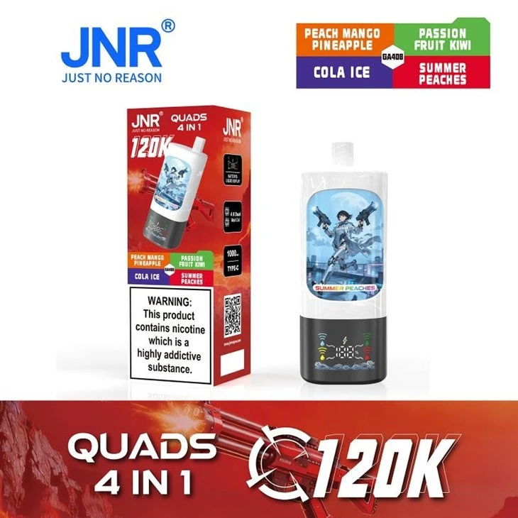 Jnr Quads 4in1 120K Puffs Vape