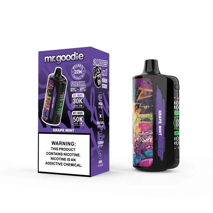 MR Goodie Shisha Dtl Mtl 50000 Puffs