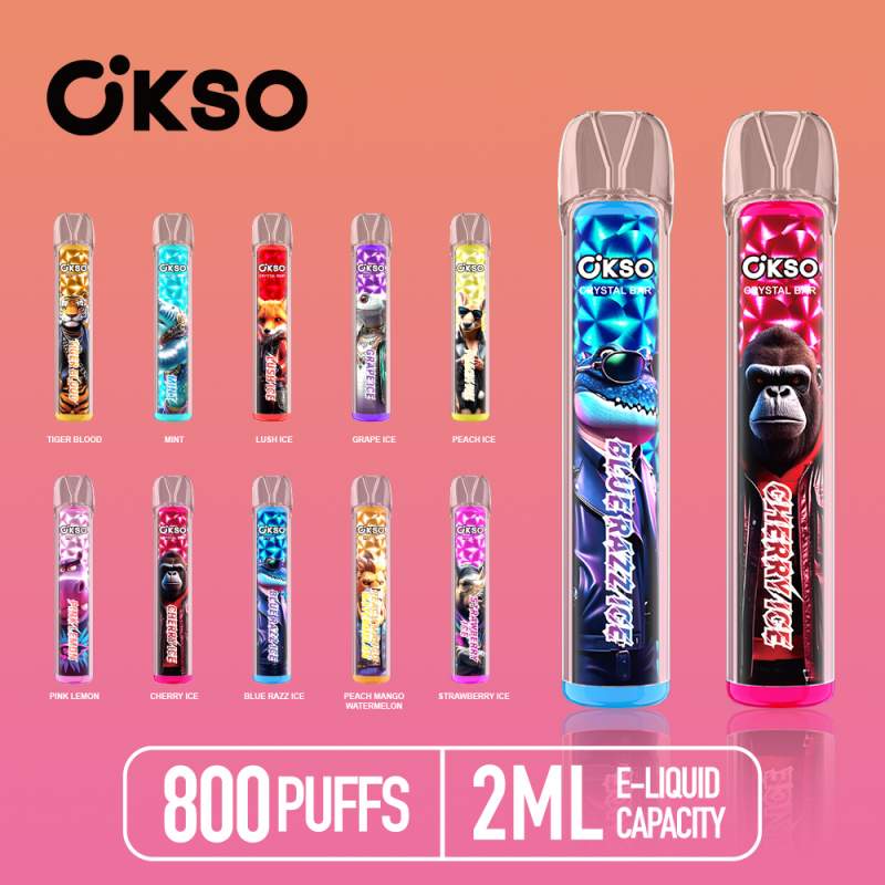 Okso Crystal Bar 800 Puffs Vape