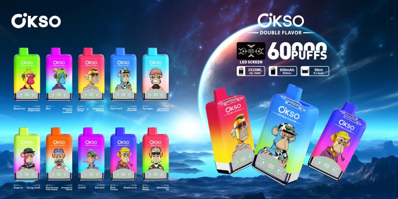 Okso Double Flavor 60000 2 IN 1