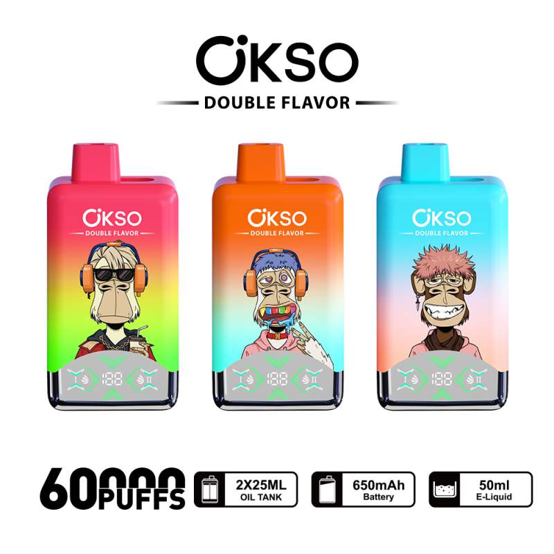 Okso Double Flavor 60000 2 IN 1