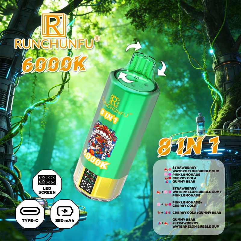 Runchunfu 6000000 Puffs