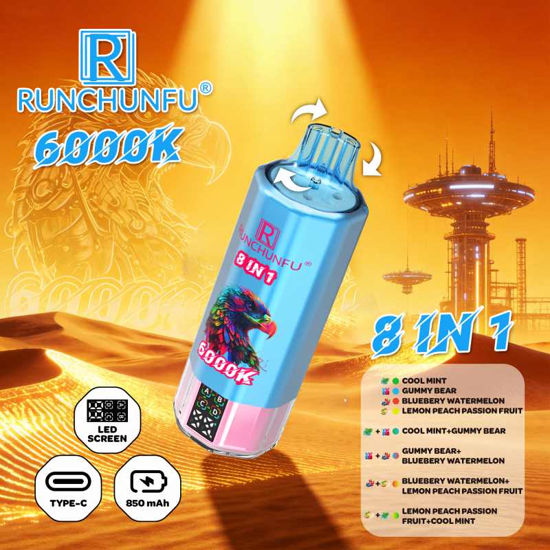 Runchunfu 6000000 Puffs