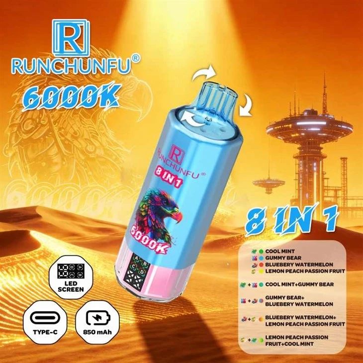 Runchunfu 6000K Puffs