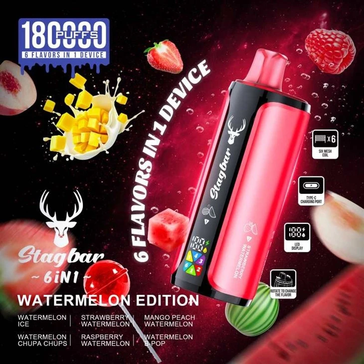 Stag Bar 180K 6in1 Vape
