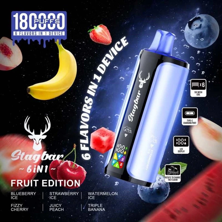 Stag Bar 180K 6in1 Vape
