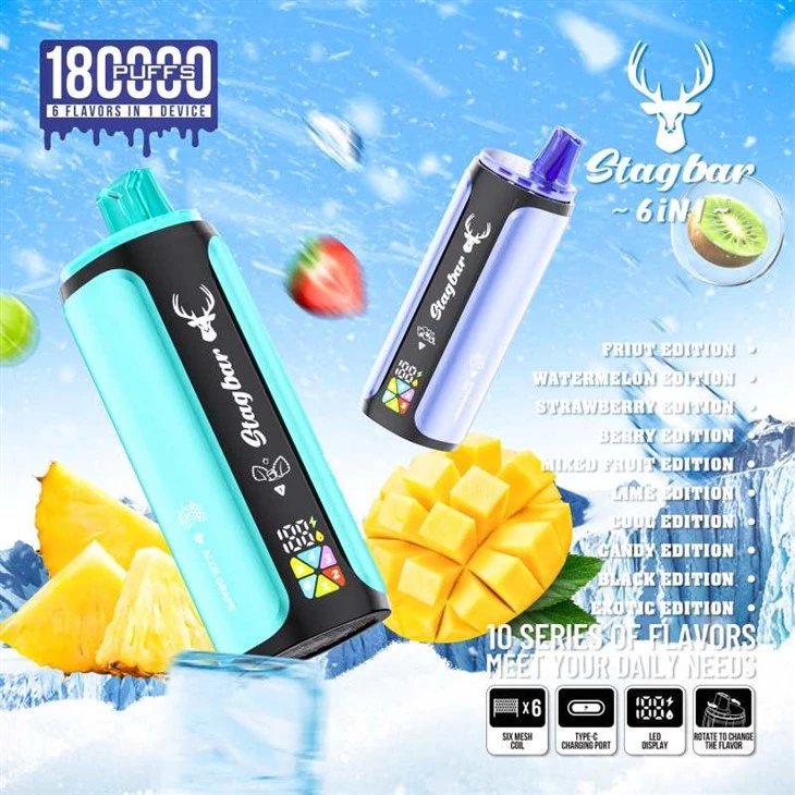 Stagbar 6in1 180K Puffs