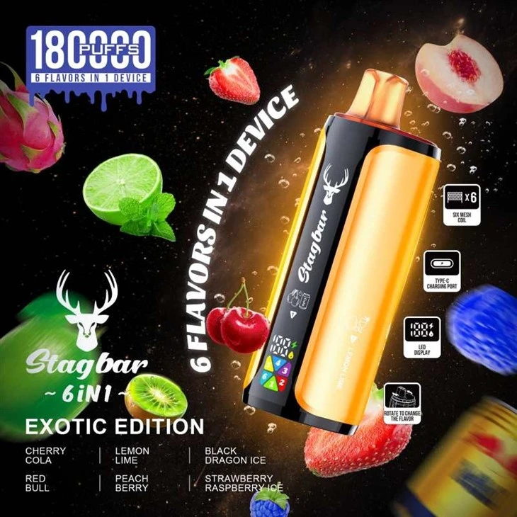 Stagbar 6in1 180K Puffs