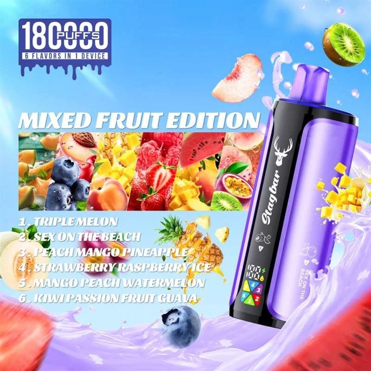 Stag Bar 6in1 180000 Puffs Vape