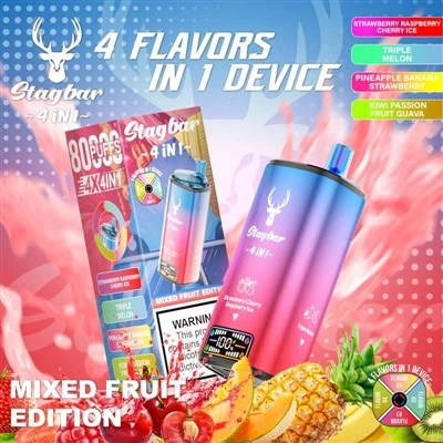 Stag Bar 80000 4 IN 1 Flavor