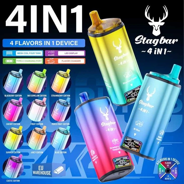 Stag Bar 80K 4 IN 1 Flavor