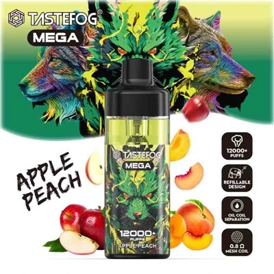 Tastefog Mega 12000 With Razz Bar