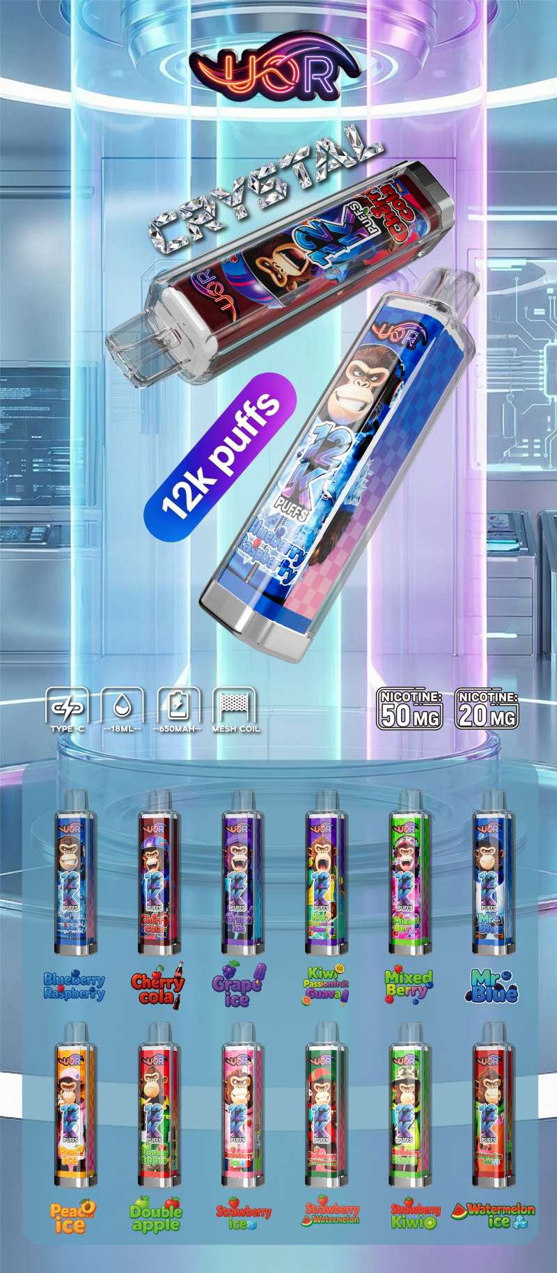 Uor Crystal 12000