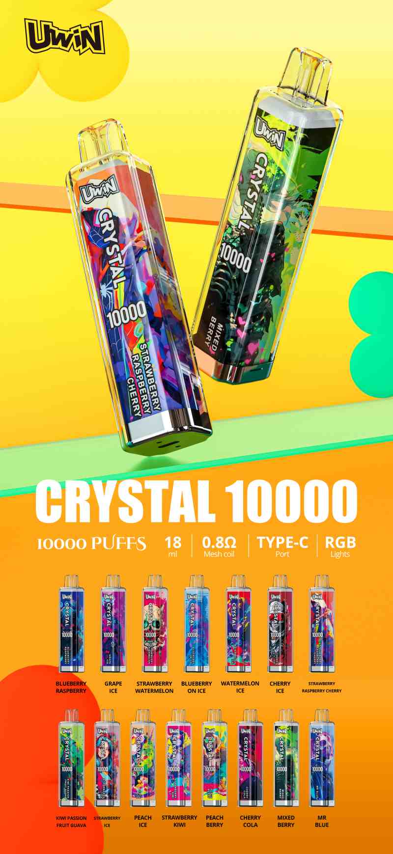 Uwin Crystal 10000